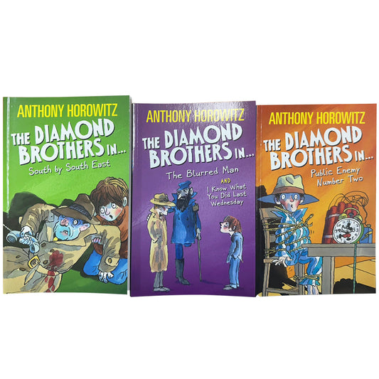 The Anthony Horowitz Diamond Brothers Collection - 3 Book Set