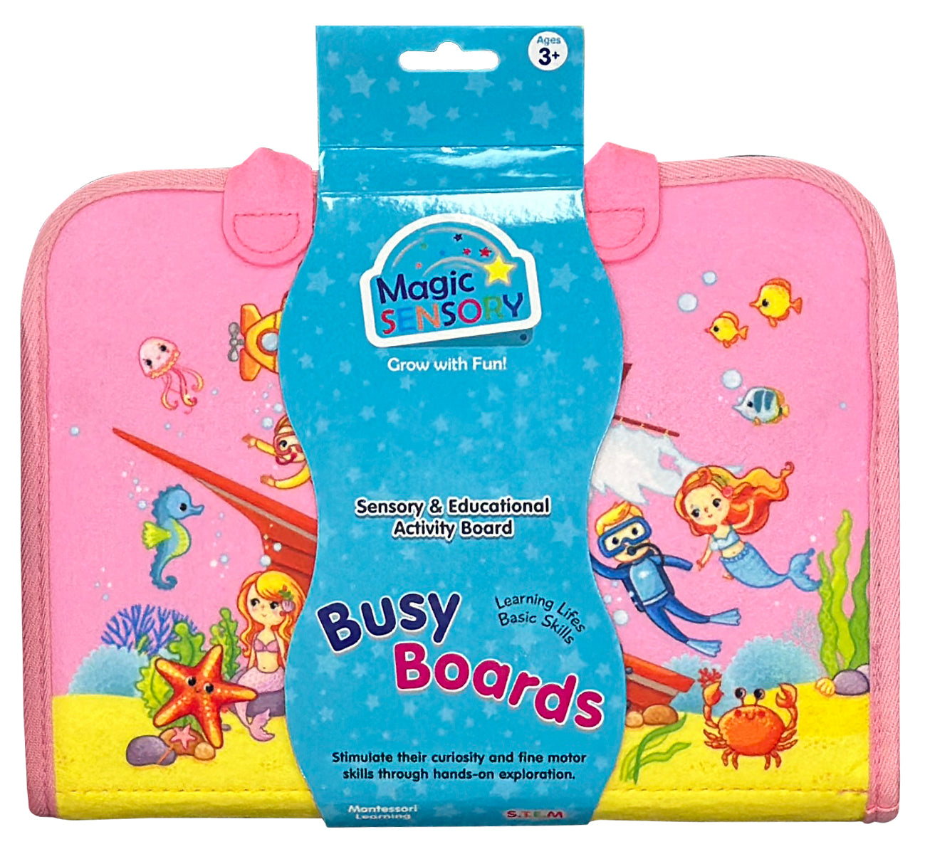 Busy Board Pink