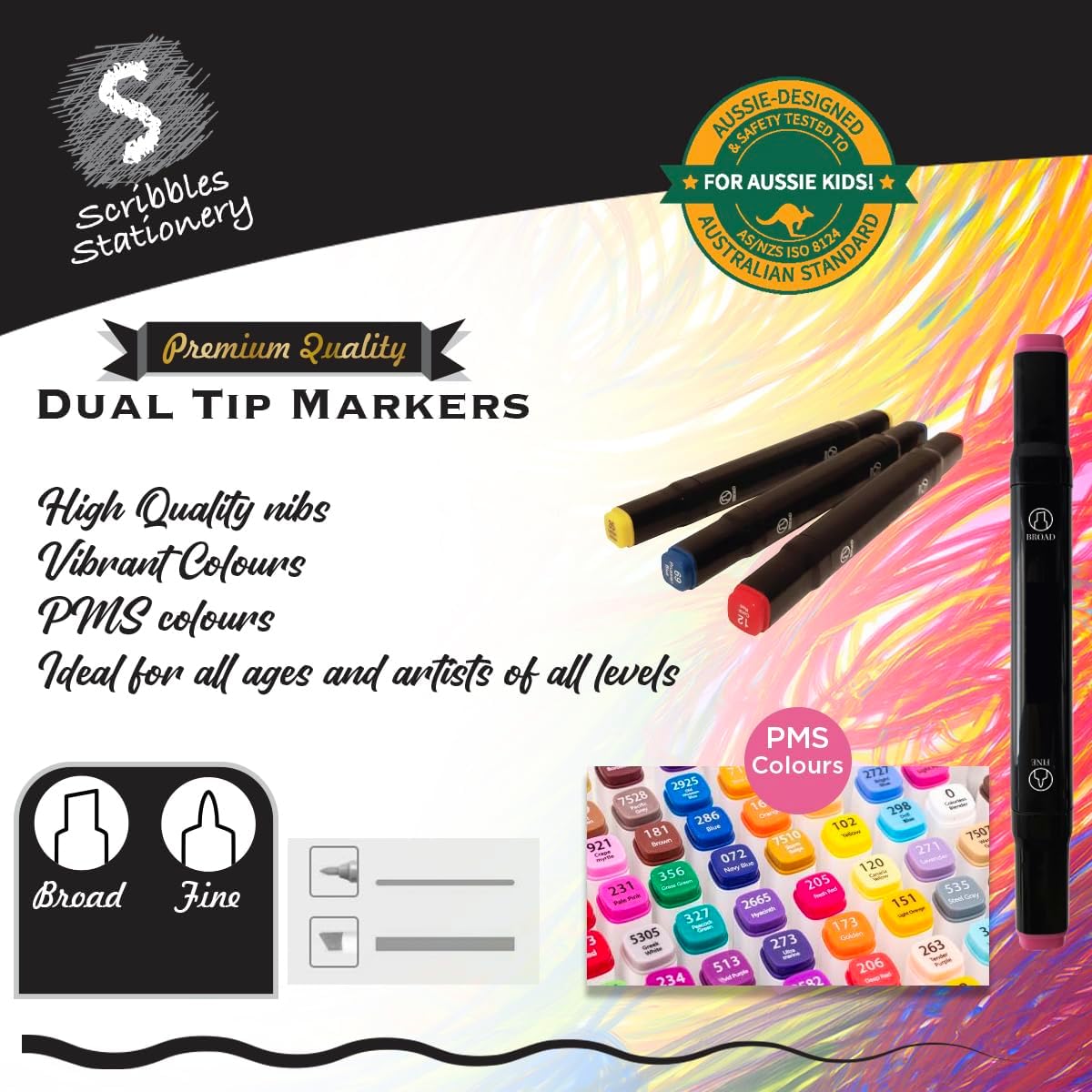 Dual Tip Markers 24pc Set