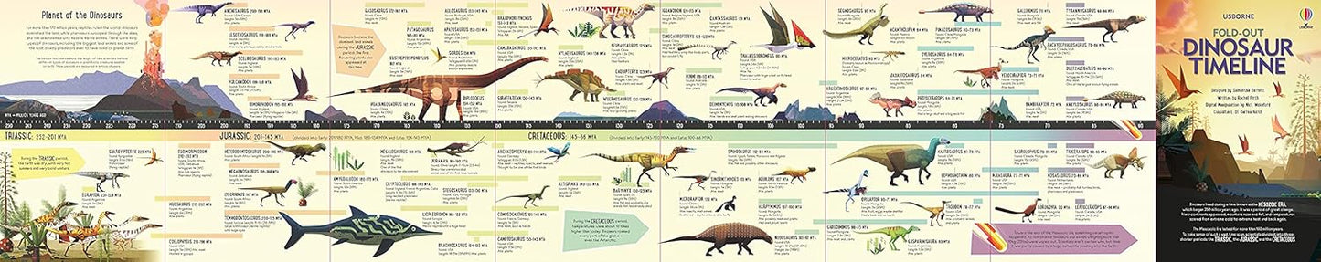 Usborne Book and Jigsaw: Dinosaur Timeline