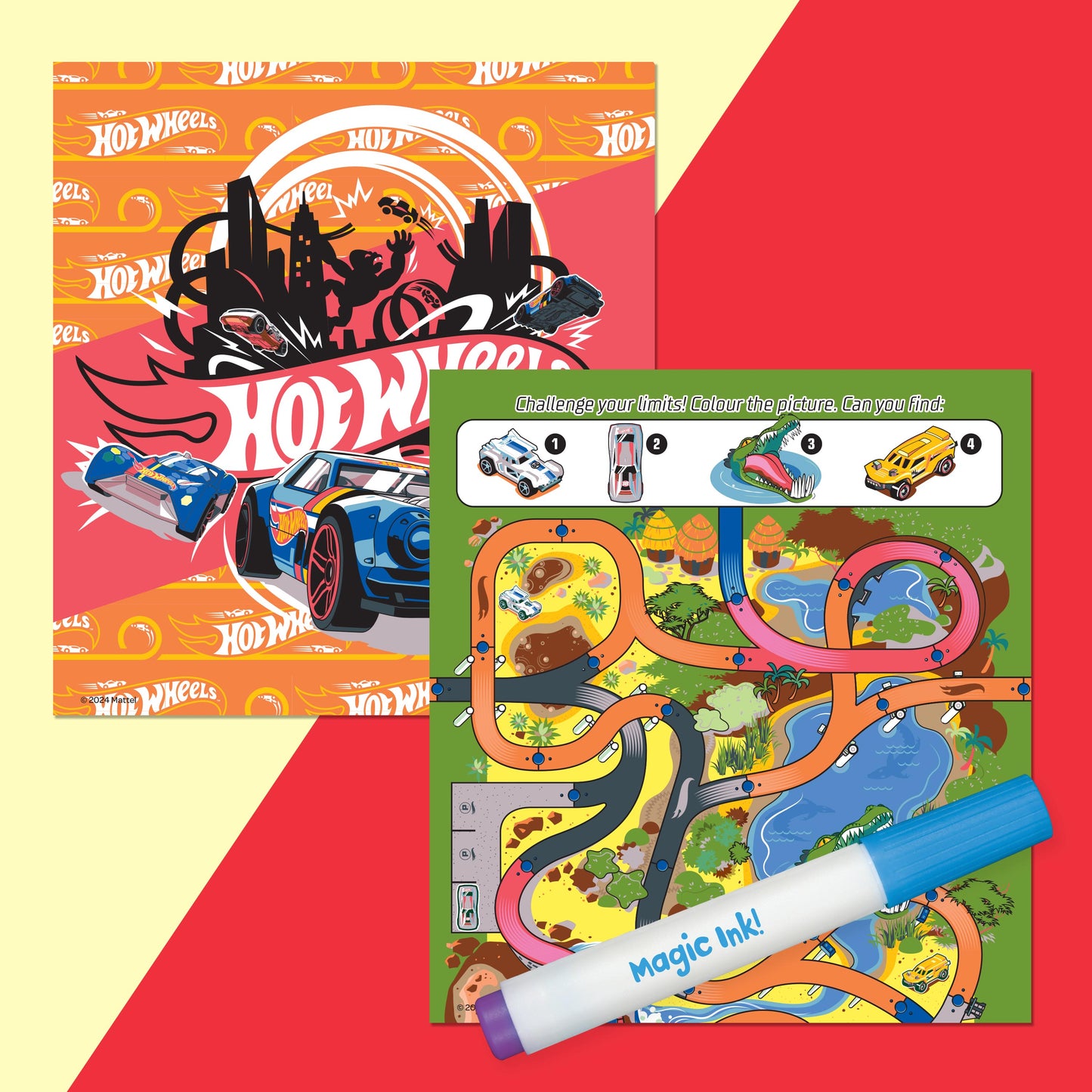Inkredibles Hot Wheels Magic Ink