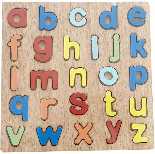 Lowercase ABC Wooden Puzzle