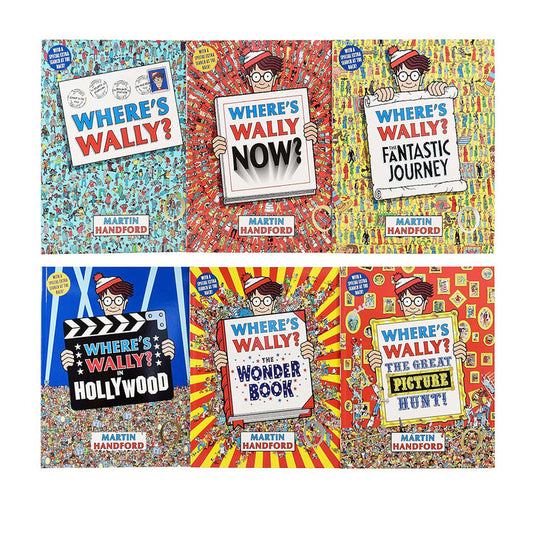 Where's Wally The Super Six! - 6 Book Collection