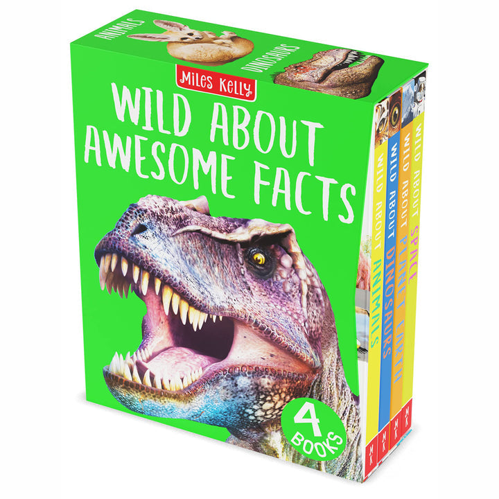 Wild About Awesome Facts Slipcase - 4 Book Set