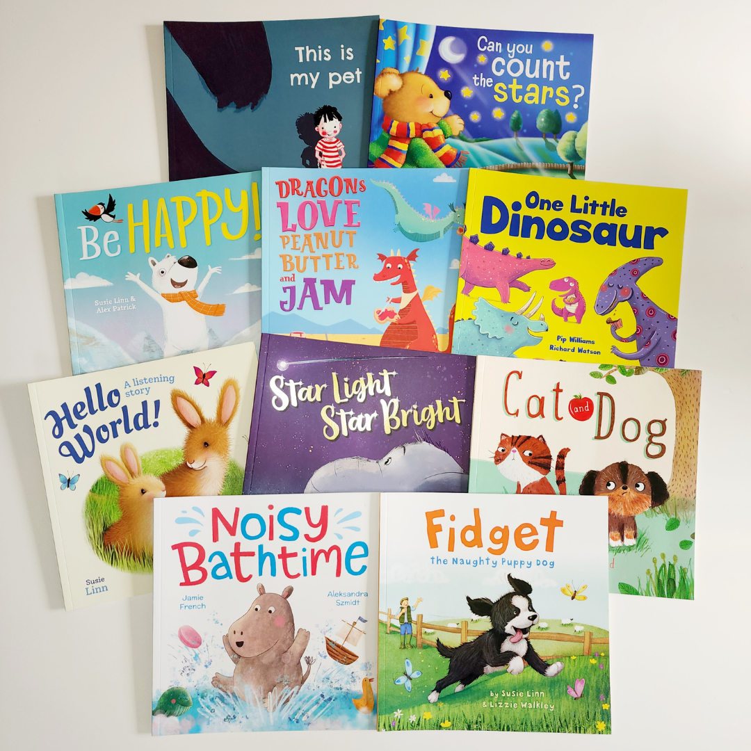 Noisy Bathtime - 10 Book Pack for Early Learning (2-3 years)