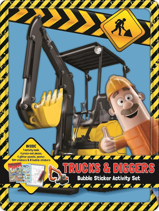 Trucks & Diggers Tin