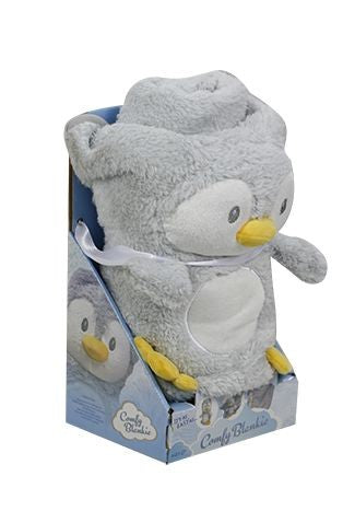 Penguin Comfy Blankie 97x65cm