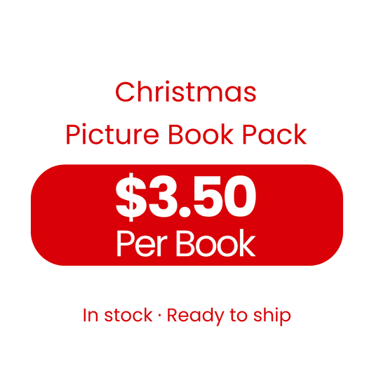 Christmas Picture Book Pack pricing – $3.50 per book, in stock and ready to ship