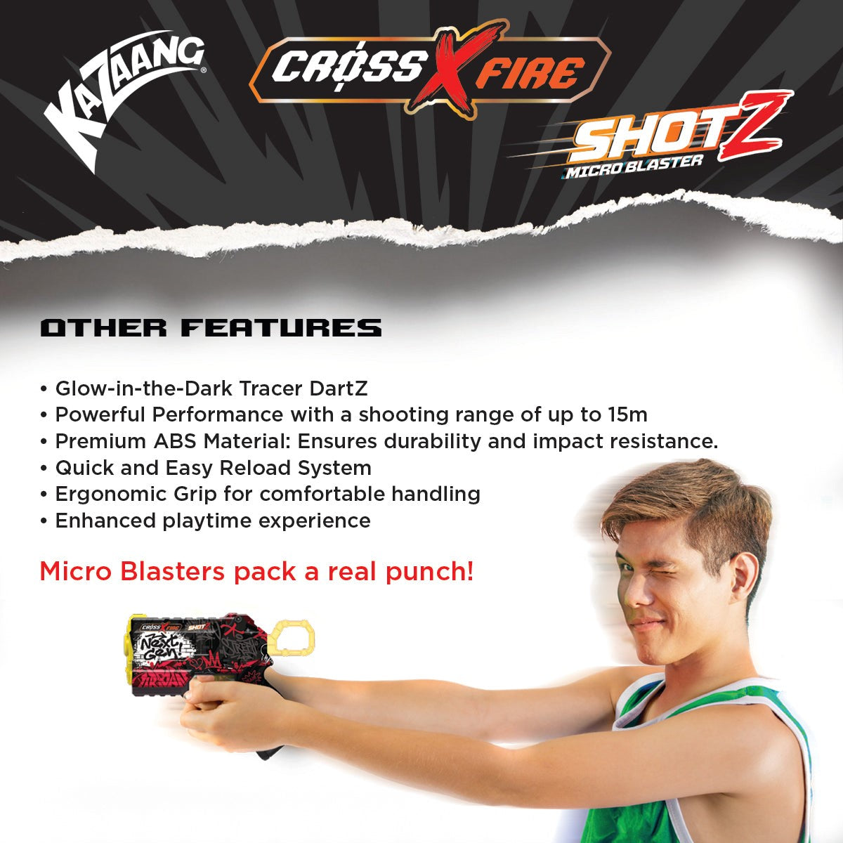 CrossXFire Shotz Mini Blaster