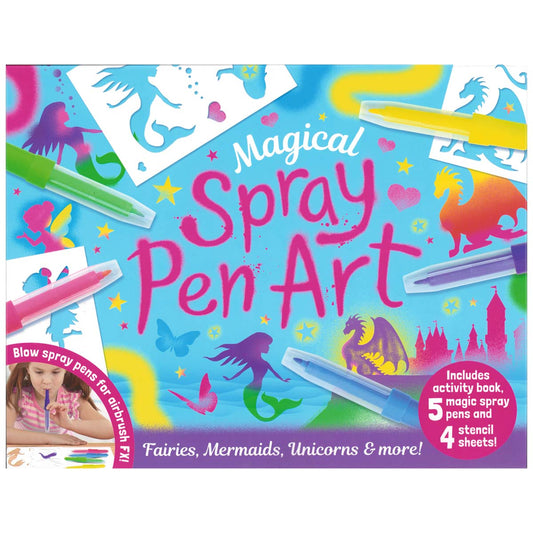 Magical Spray Pen Art Activity
