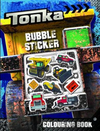 Tonka Bubble Sticker Colouring Book
