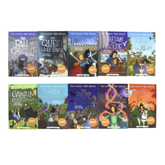 The Legends of King Arthur - 10 Book Collection