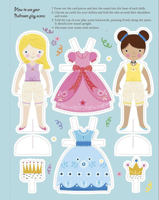 Dress-Up Princesses Activity Book