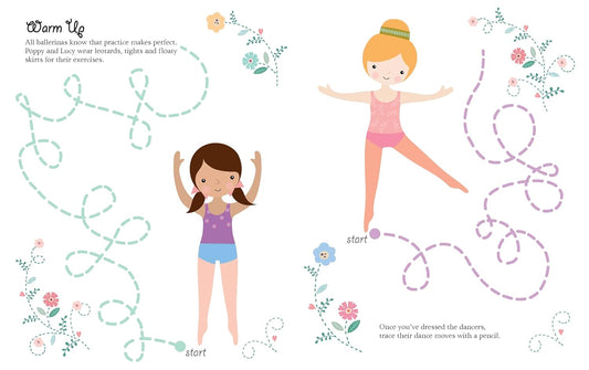 Dress-Up Ballerinas Activity Book