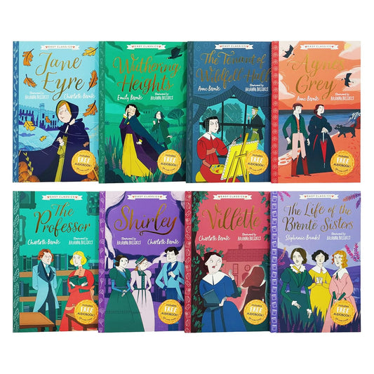 The Complete Bronte Sisters Children's Collection - 8 Book Set