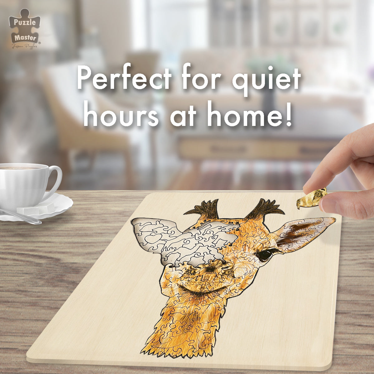 Wooden Puzzle Giraffe