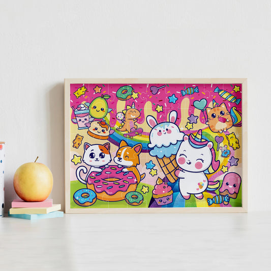 Junior Jigsaw: Sweet Kawaii 45pc Puzzle