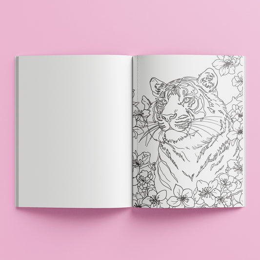 Kaleidoscope Colouring Wild Beauty Colouring Book