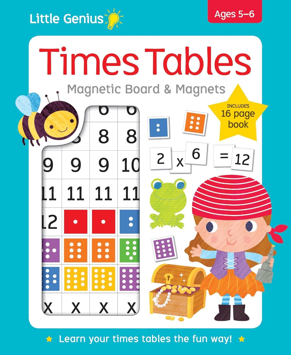 Little Genius Magnetic Times Tables