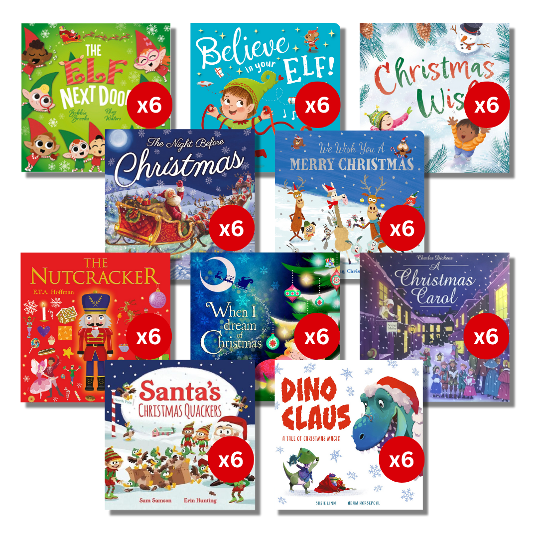 Christmas Picture Book Collection - 60 Book Pack for Early Learning (Ages 2-6) PREORDER