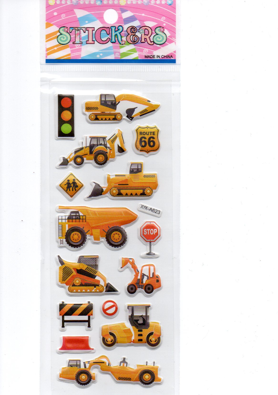 Construction Stickers - Set 5