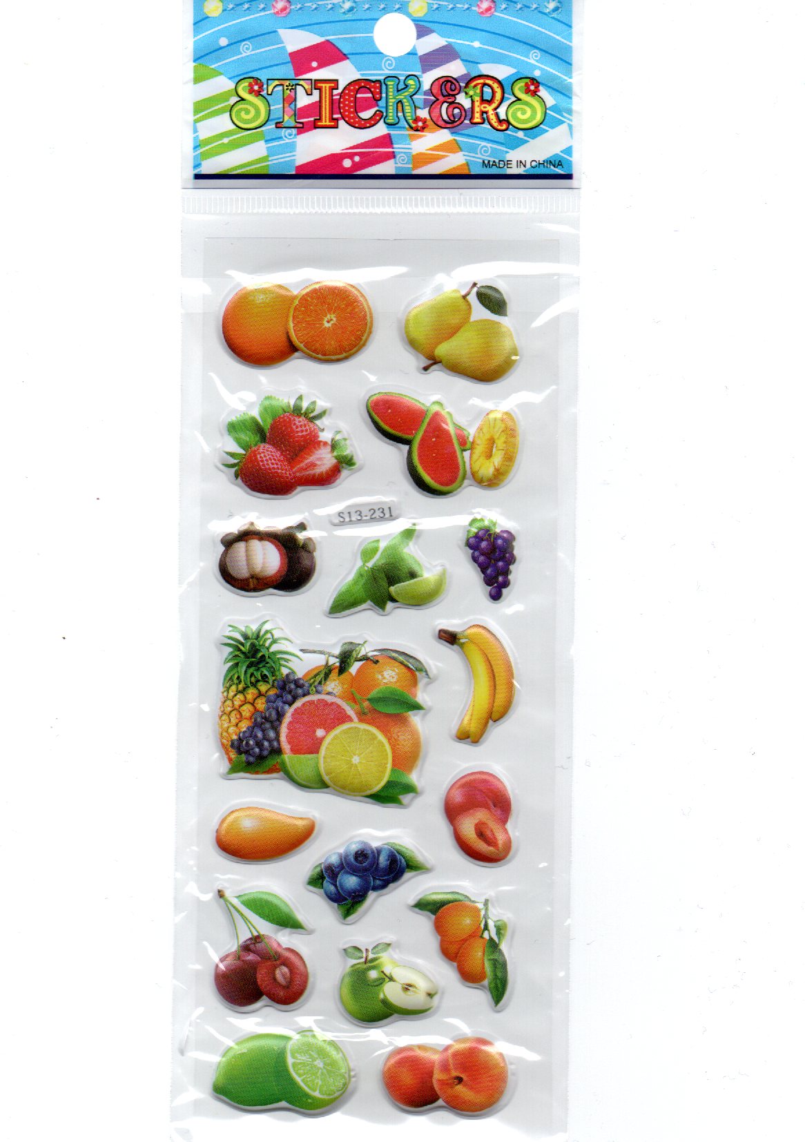 Fruit Stickers - Set 3