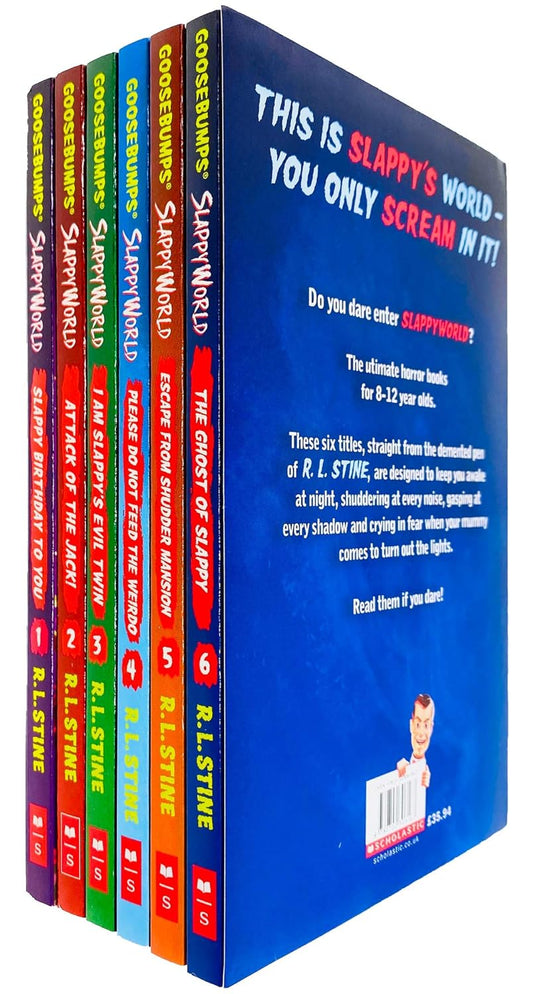 Goosebumps Slappyworld 6 Book Set