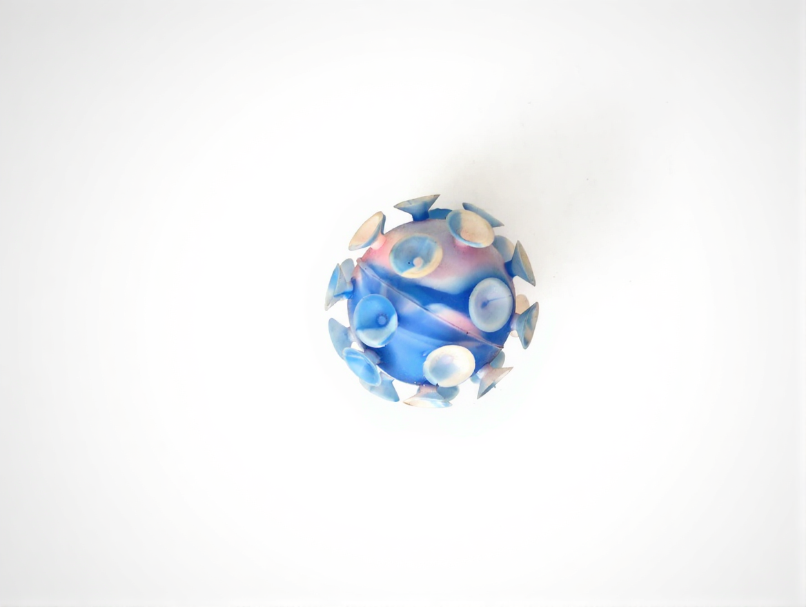 Krazy Suction Ball - Pink/Blue