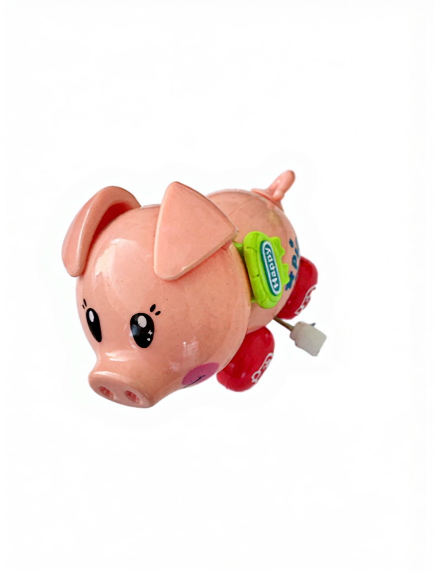 Wind-up Pig - Pink