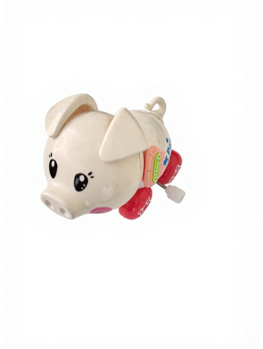 Wind-up Pig - White