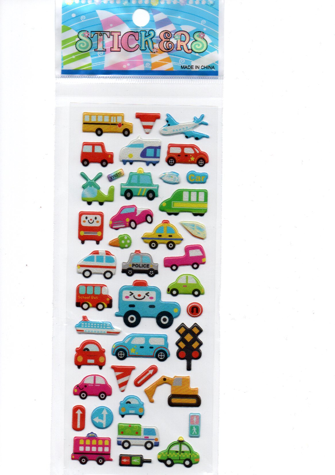 Transport Stickers - Set 6