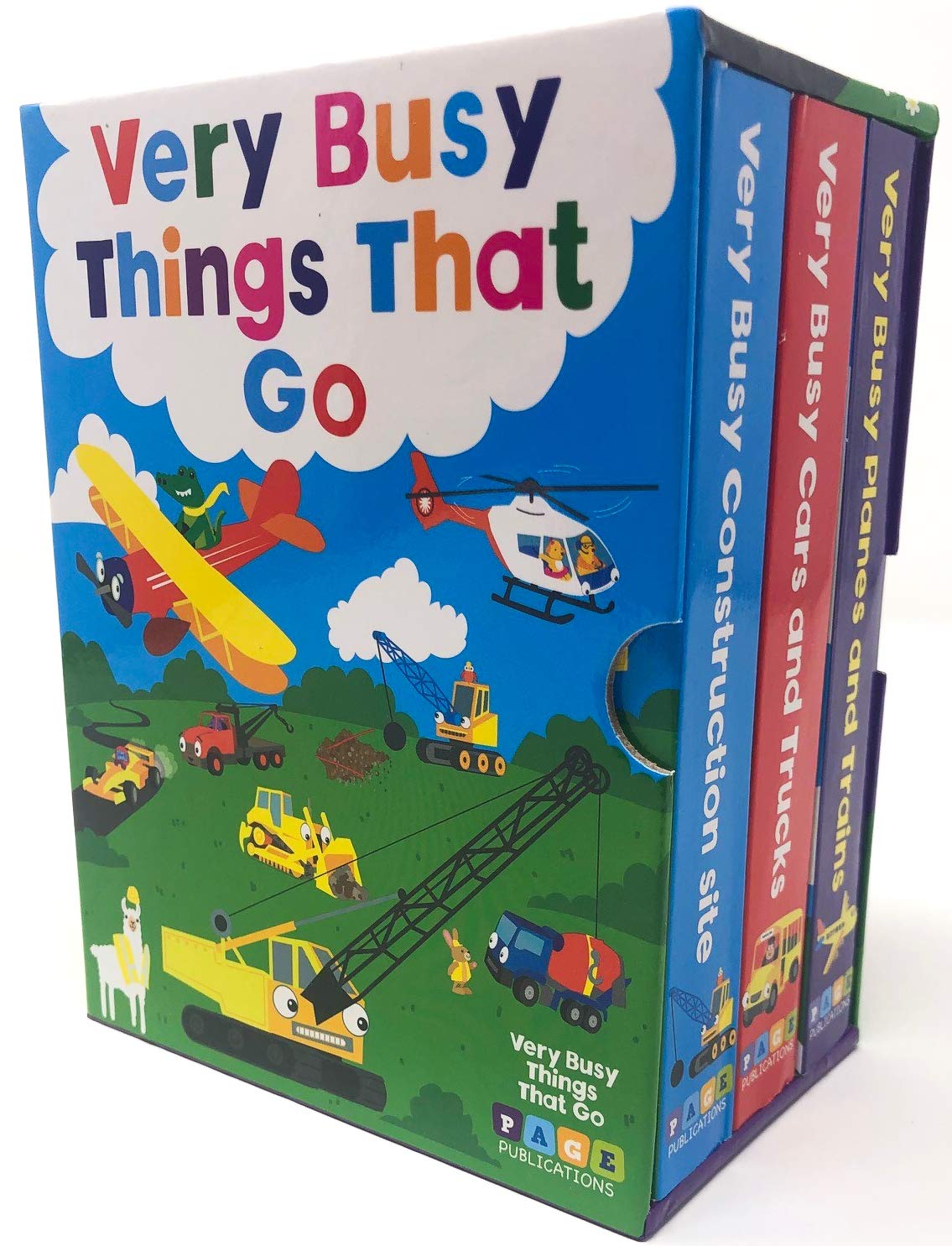 Very Busy Things That Go Set 3