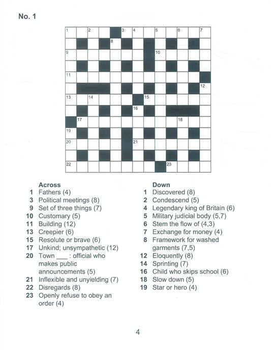 Large Print Crossword