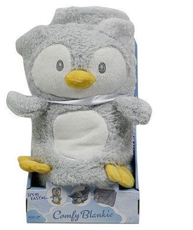 Penguin Comfy Blankie 97x65cm