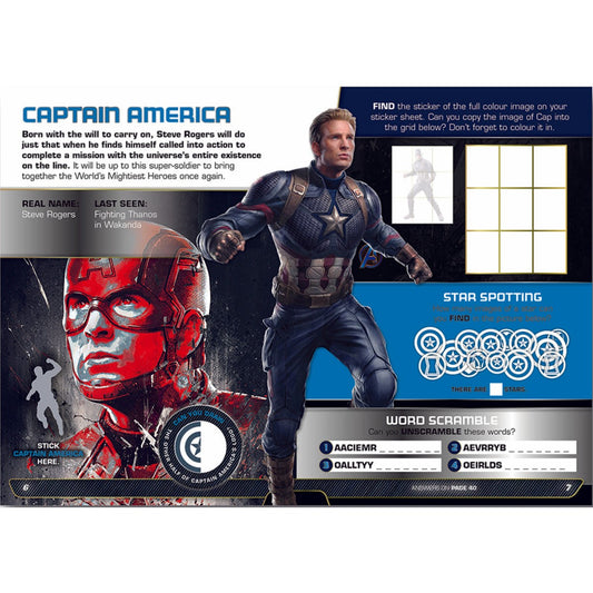 Marvel Avengers 1000 Sticker Book