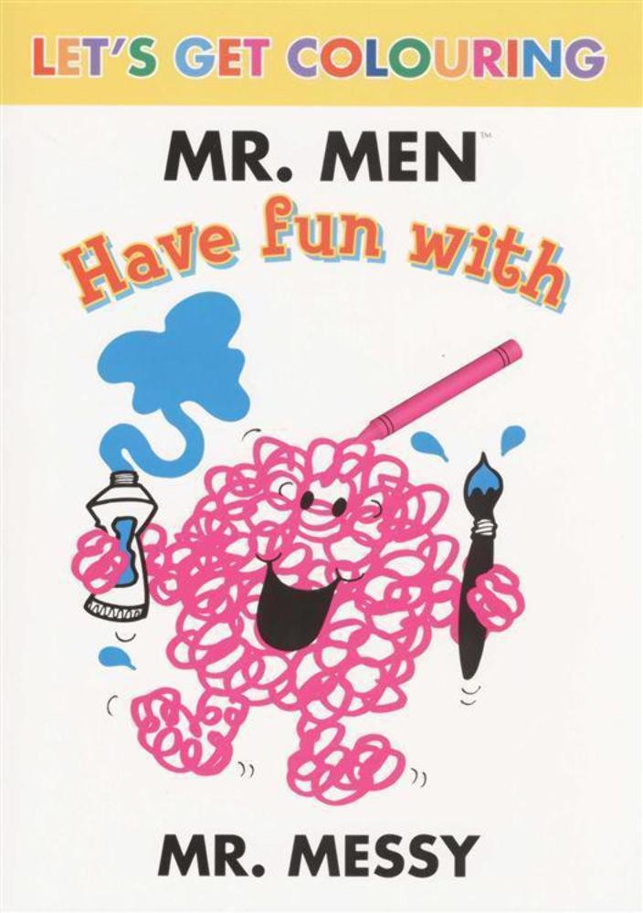 Mr Messy Let's Get Colouring