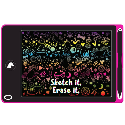 LCD Writing Tablet - Pink Unicorn