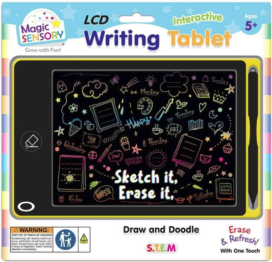 LCD Writing Tablet - Yellow