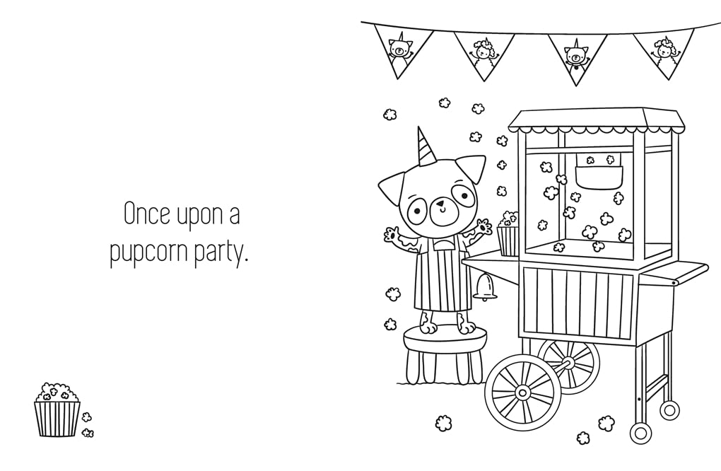 I Love Pugicorns And Other Amazing Mashups Colouring Book