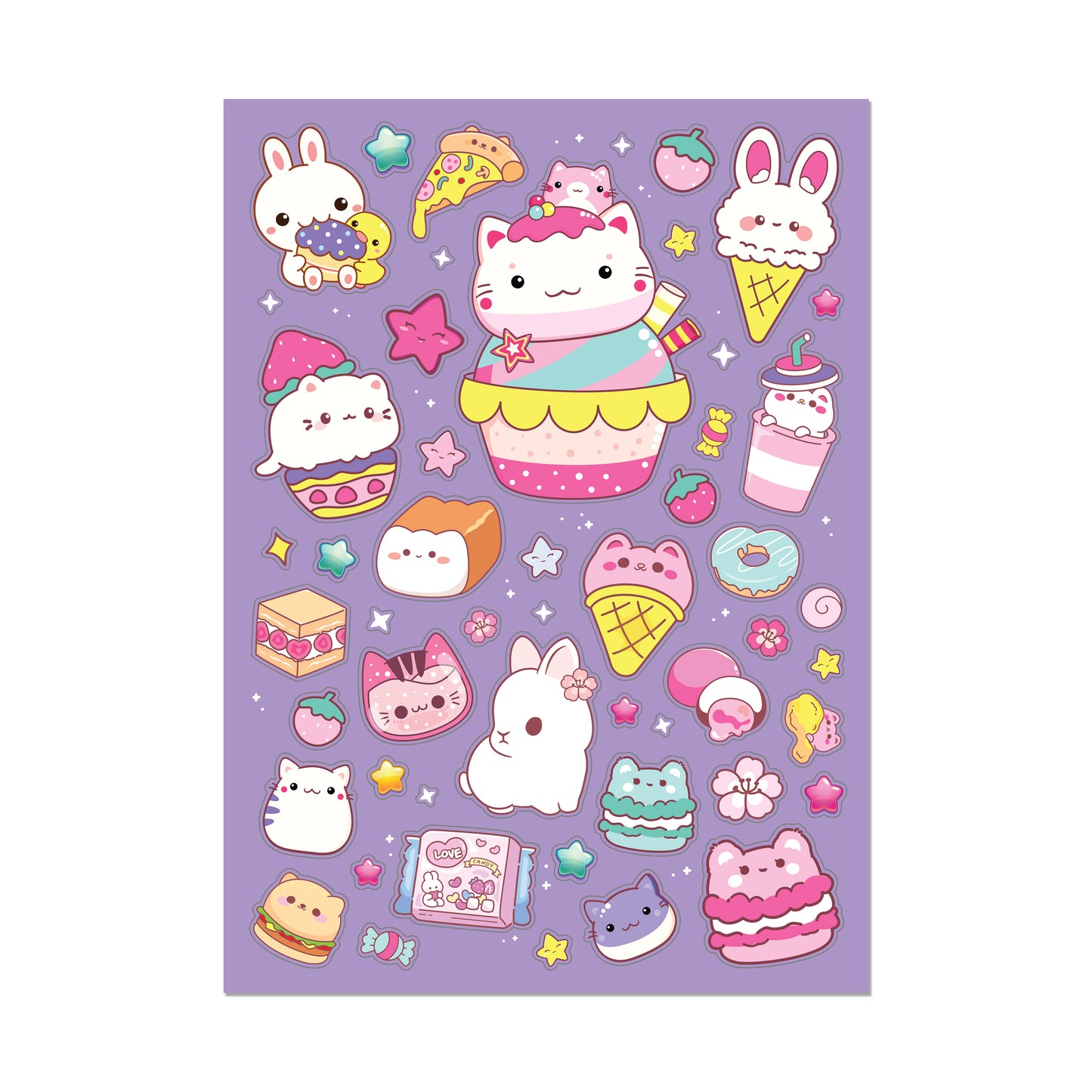 Kaleidoscope Colouring Totally Kawaii