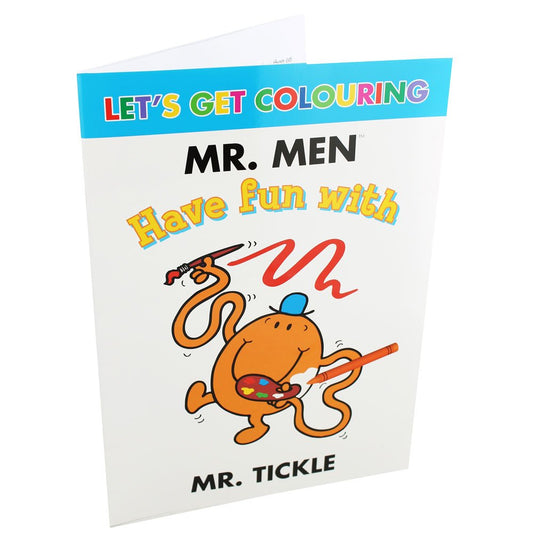 Mr Tickle Let's Get Colouring