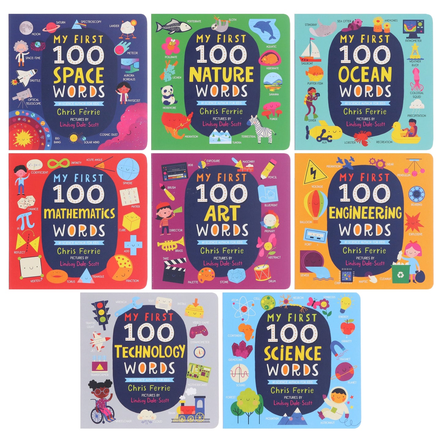 My First STEAM + Words Library Set 8