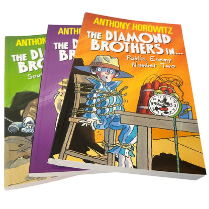 The Anthony Horowitz Diamond Brothers Collection - 3 Book Set