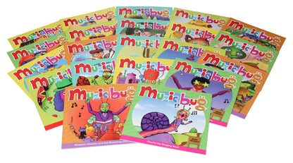 Muzicbug Picture Story Books – 20 book pack box set for children ages 3–7