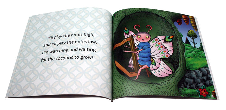 Muzicbug Picture Story Books – 20 book pack contents showing individual Muzicbug titles