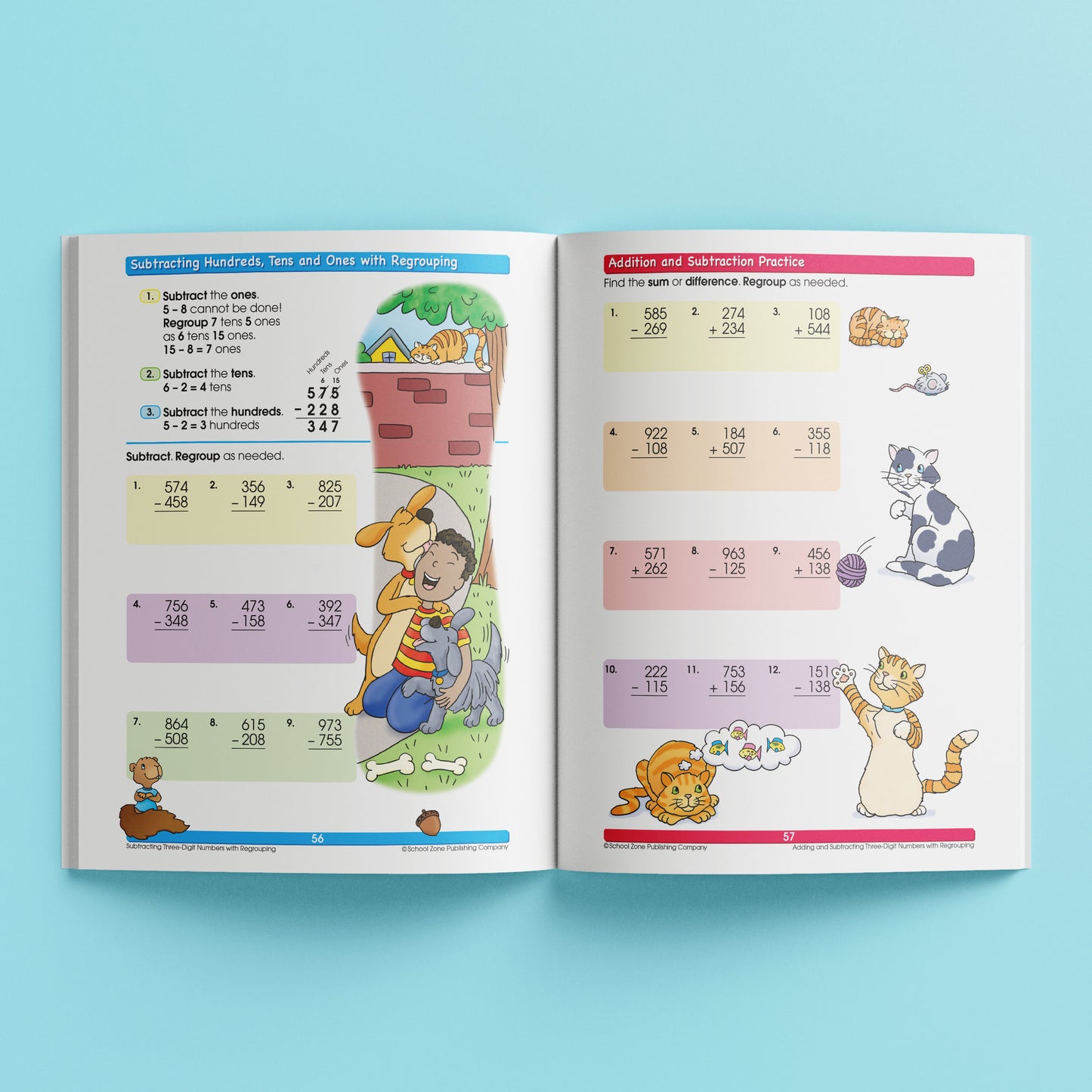 School Zone Addition & Subtraction: An I Know It! Book