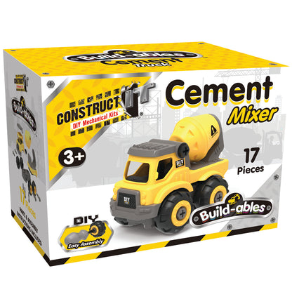 Buildables Cement Truck - buildable cement mixer toy for early learning centres ages 5+