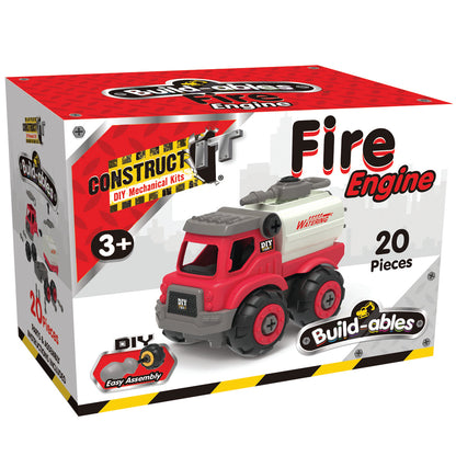Buildables Fire Engine - buildable fire engine toy for early learning centres ages 5+