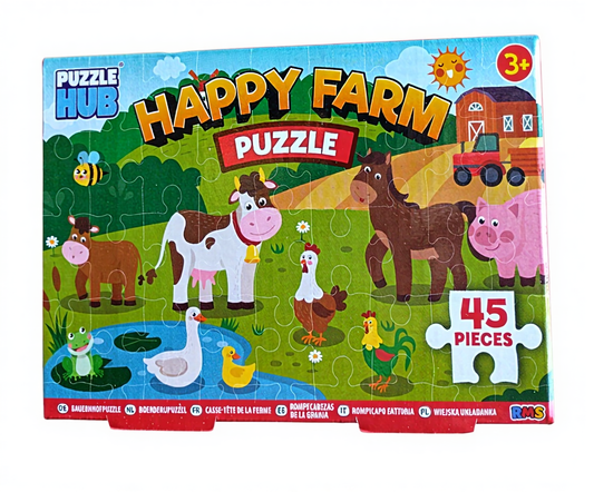 Happy Farm Puzzle 45pc