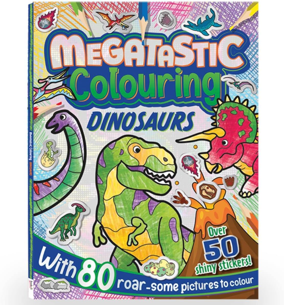 Megatastic Colouring Dinosaurs
